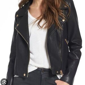 Faux Leather Moto Jacket - Blank NYC/Nordstrom